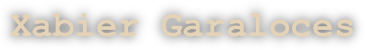 Xabier Garaloces
